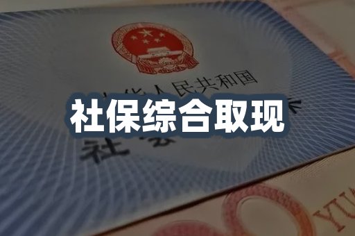 社保综合取现